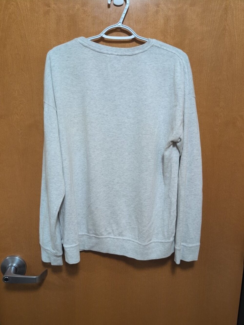 VANS Sweater Mens XL Gray Long Sleeve Pullover Crewneck Logo Graphic Floral - Picture 6 of 8